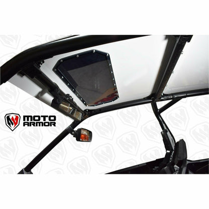 Moto Armor Polaris RZR Pro XP 4 / Turbo R 4 Aluminum Roof with Sunroof - MA-RZPRO-RF-4-AL-BLK