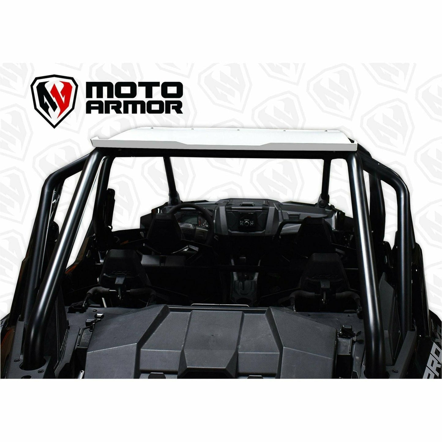 Moto Armor Polaris RZR Pro XP 4 / Turbo R 4 Aluminum Roof with Sunroof - MA-RZPRO-RF-4-AL-BLK