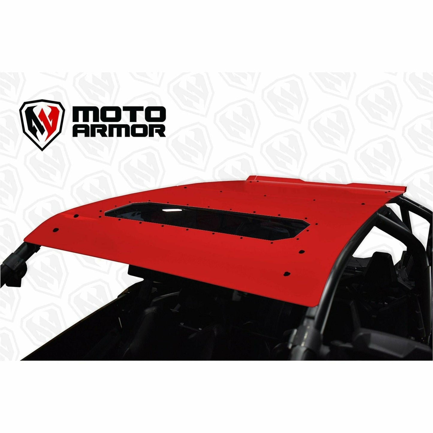 Moto Armor Polaris RZR Pro XP 4 / Turbo R 4 Aluminum Roof with Sunroof - MA-RZPRO-RF-4-AL-BLK