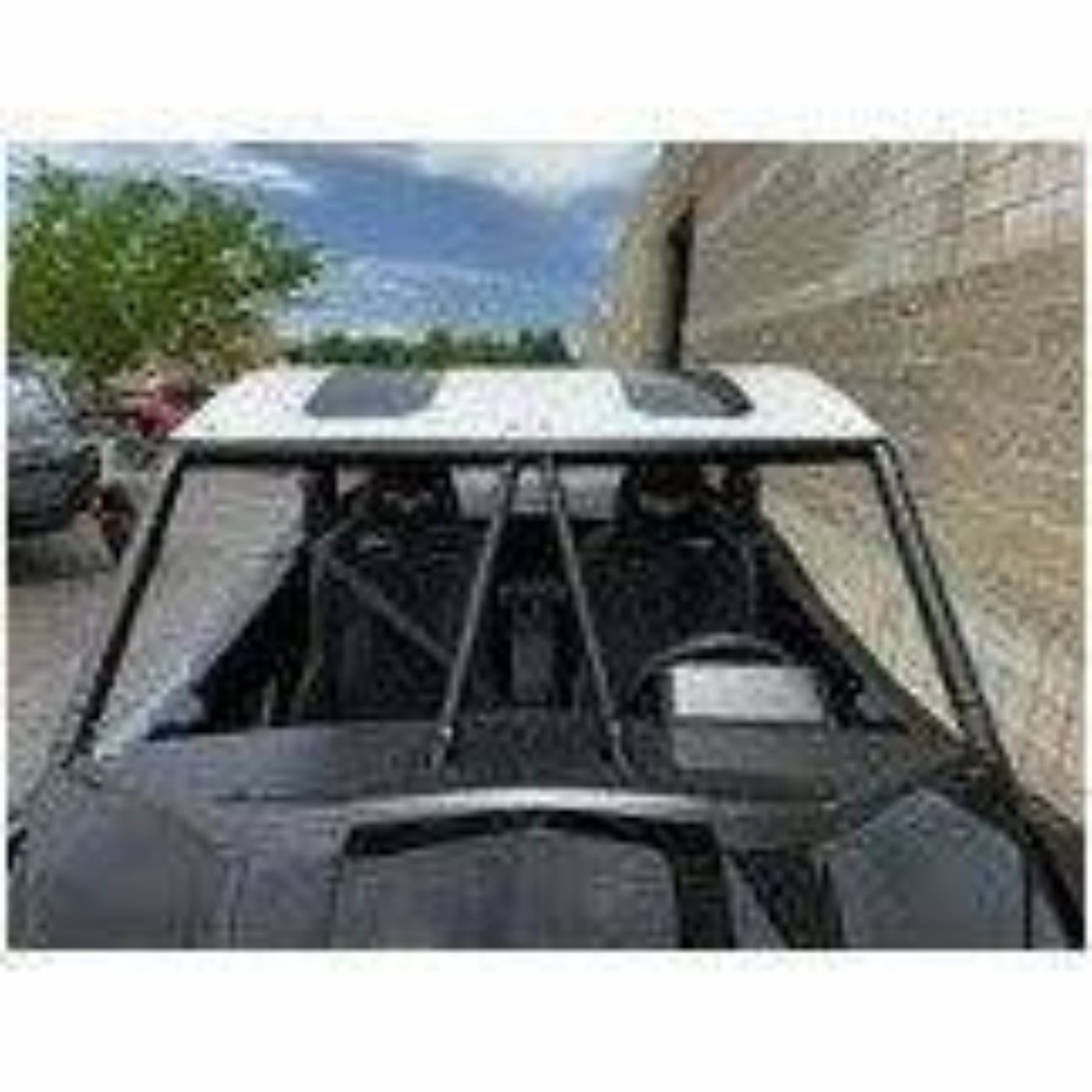 Moto Armor Arctic Cat Wildcat XX Aluminum Roof with Sunroof - MA-WCXX-RF-2-SR-BLK
