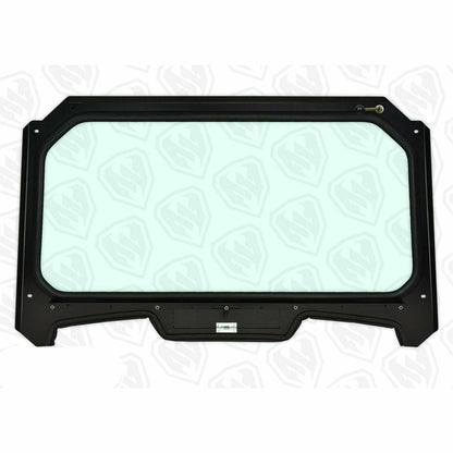 Moto Armor Polaris RZR (2019+) Glass Windshield - MA-RZ19-WS-GLS-BLK-C-Y