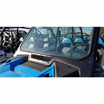 Moto Armor Polaris RZR (2019+) Glass Windshield - MA-RZ19-WS-GLS-BLK-C-Y