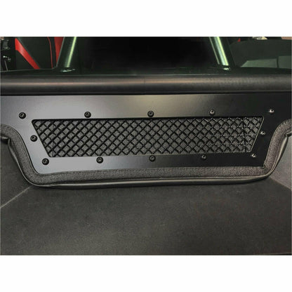 Moto Armor Polaris RZR (2019+) Glass Windshield for CageWRX Baja Spec Cage - MA-CWBJ19-WS-GLS-BLK-C-N
