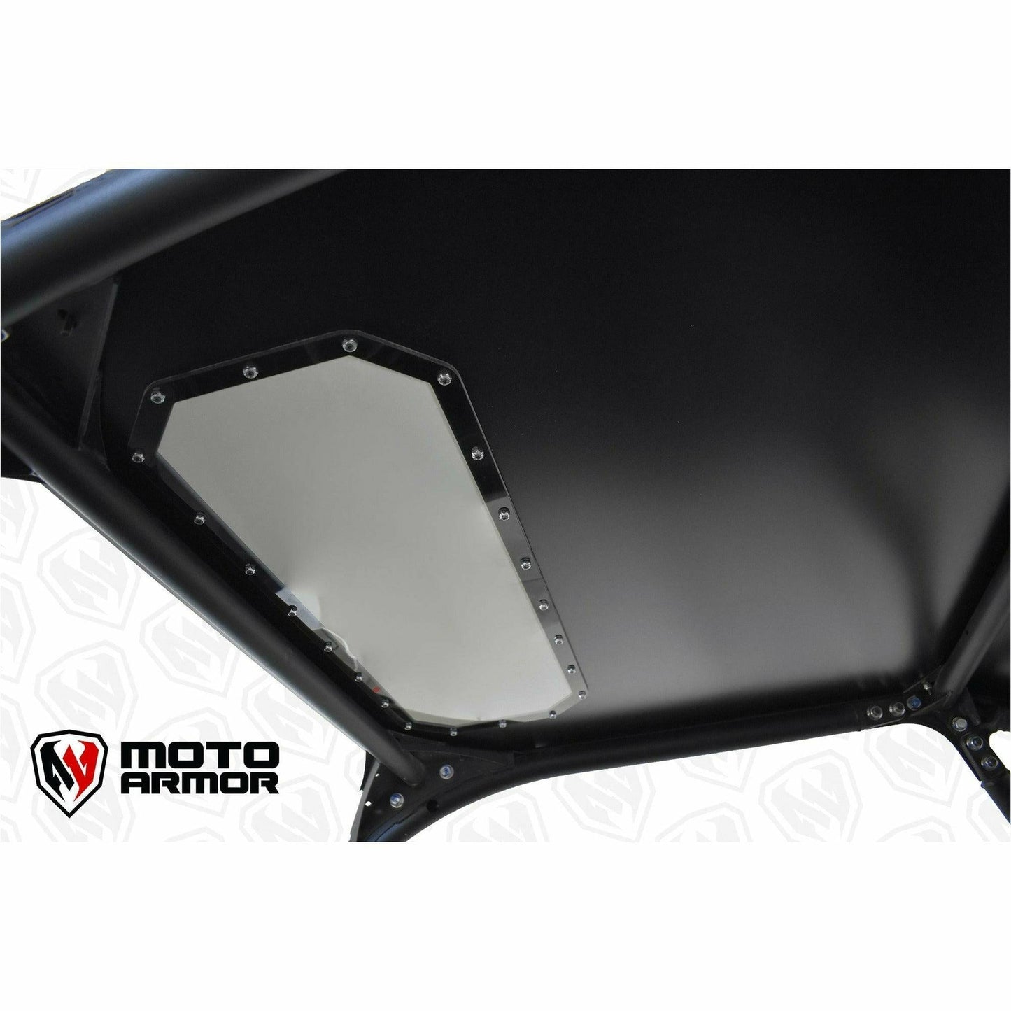 Moto Armor Kawasaki KRX Aluminum Roof with Sunroof - MA-KRX-RF-BLK
