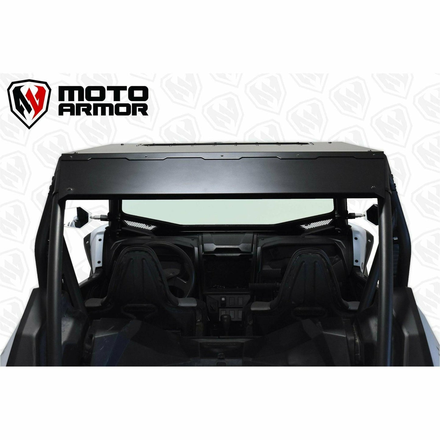 Moto Armor Kawasaki KRX Aluminum Roof with Sunroof - MA-KRX-RF-BLK
