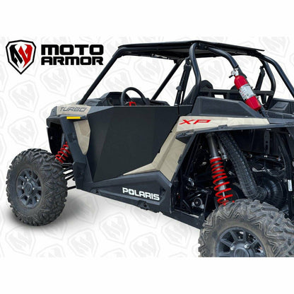 Moto Armor Polaris RZR Aluminum Door Kit - MA-RZ2-BLK