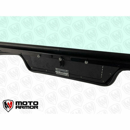 Moto Armor Polaris RZR Trail S Vented Glass Windshield - MA-RZTRL-WS-GLS-BLK-Y