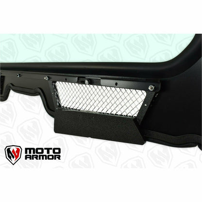 Moto Armor Honda Talon Vented Glass Windshield - MA-TLN-WS-GLS-BLK-C-Y