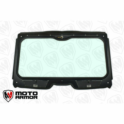 Moto Armor Honda Talon Vented Glass Windshield - MA-TLN-WS-GLS-BLK-C-Y