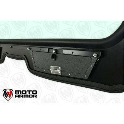 Moto Armor Honda Talon Vented Glass Windshield - MA-TLN-WS-GLS-BLK-C-Y