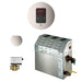 Mr Steam 7.5kW Steam Bath Generator Package - Round - Polished Nickel - 225C1ATRDPN