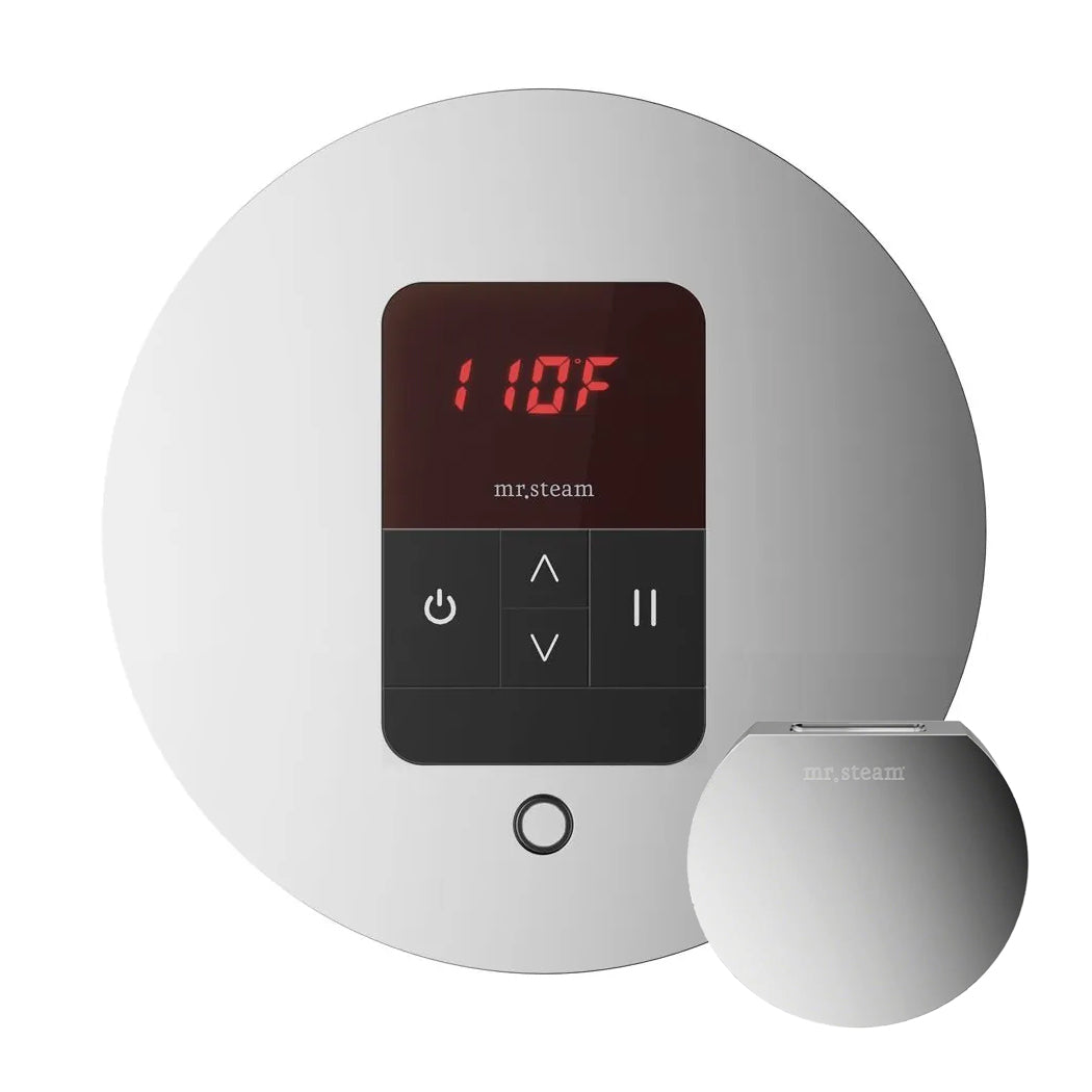 MSITEMPORD-PC - iTempo Round Steam Shower Control in Polished Chrome