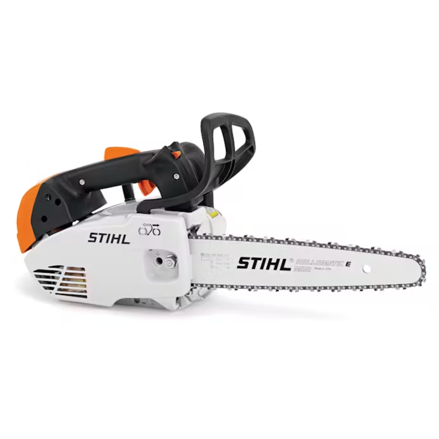 Stihl MS 151 T C-E Top Handle Chainsaw - 23.6cc Gas Engine with 12in Guide Bar for Professional Arborists - STI-MS151TCE-12