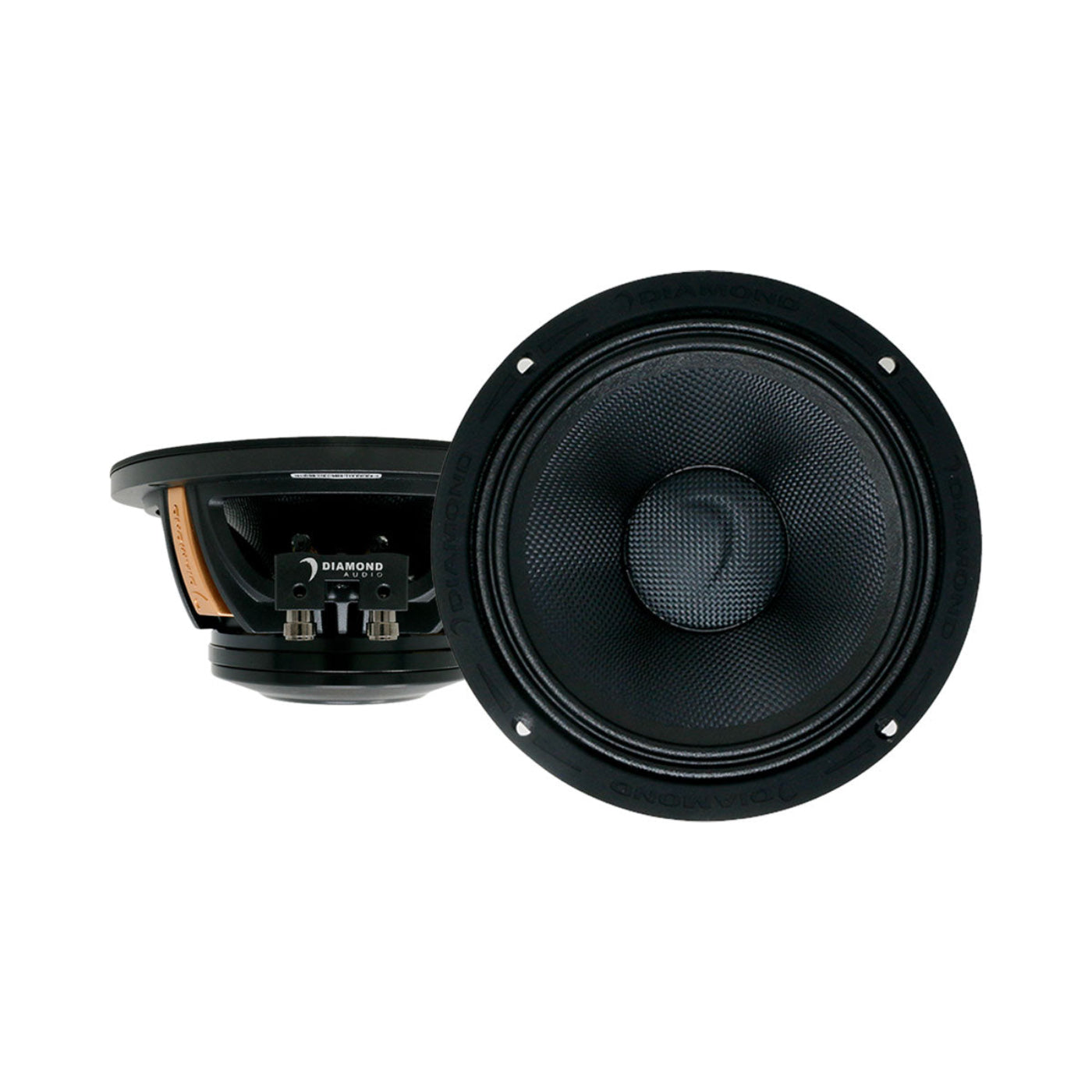 Diamond Audio MSNEO SERIES 8" High Output Mid Bass Speakers (4Ω) - MSMB84NEO