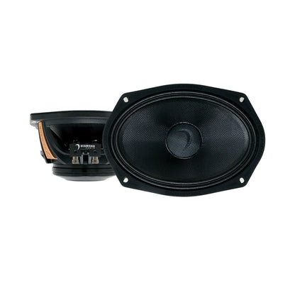 Diamond Audio MSNEO SERIES - 6"x9" High Output Neo Midrange Speakers (4Ω) - MS69NEO
