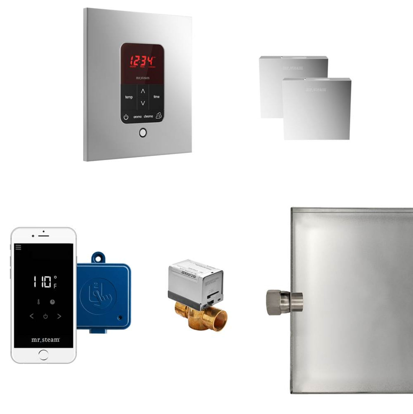 M Stream Butler Max Package Square Polished Nickel - MSBUTLERXSQ-PN