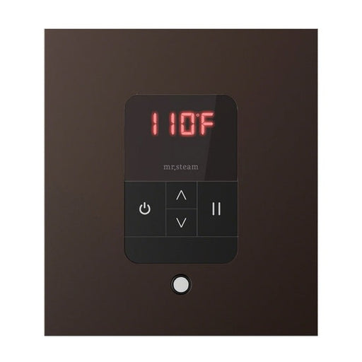 Mr Steam Itempo Square Steam Shower Control in Oil Rubbed Bronze - MSITEMPOSQ-ORB