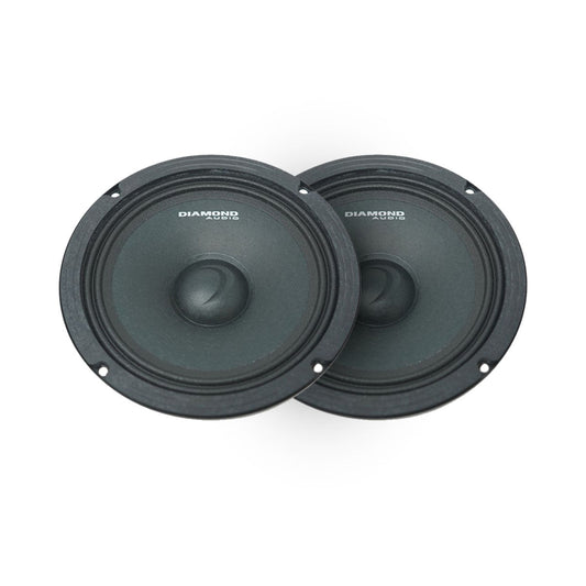 Diamond Audio MS PRO Series 8" High Output Speakers (Pair) - MSPRO8