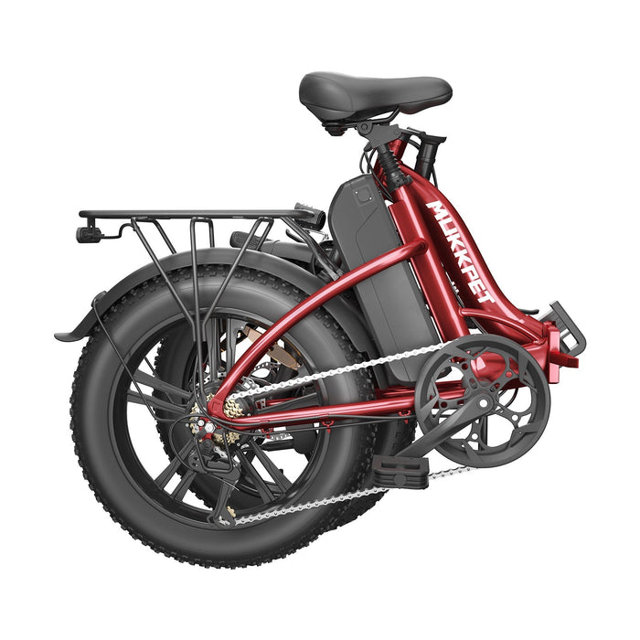 Mukkpet GL 48V/13Ah 750W All Terrain Folding Fat Tire Electric Bike