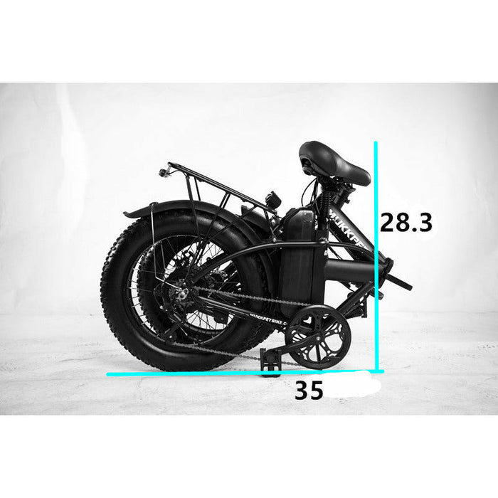 Mukkpet GL 48V/13Ah 500W All Terrain Folding Fat Tire Electric Bike