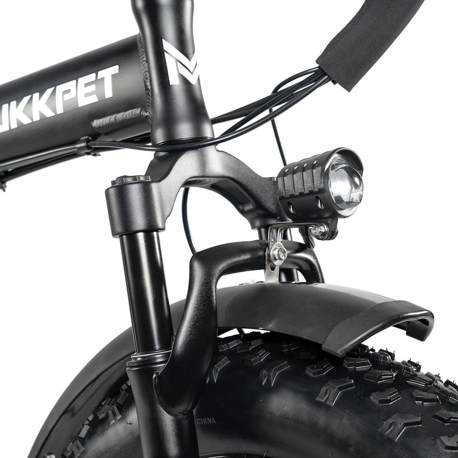 Mukkpet GM 48V/13Ah 500W All Terrain Folding Fat Tire Electric Bike GM-BLACK