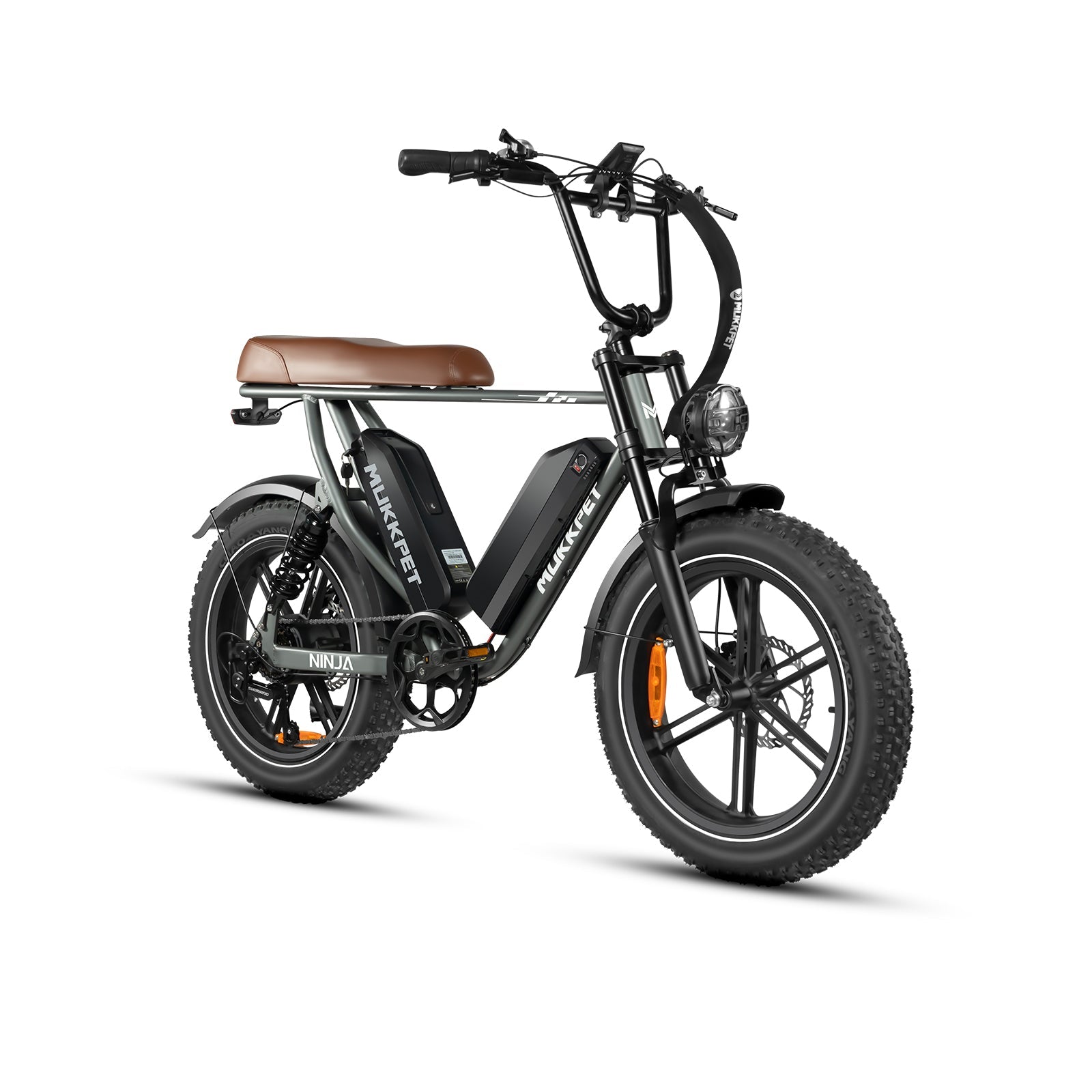 Mukkpet Ninja Moped 48V/15Ah 750W Fat Tire Electric Bike MN-04