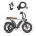 Mukkpet Ninja Moped 48V/15Ah 750W Fat Tire Electric Bike MN-04