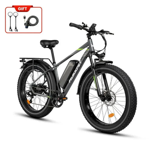 Mukkpet Suburban 48V/15Ah 750W All Terrain Tire Electric Mountain Bike SUB-2603