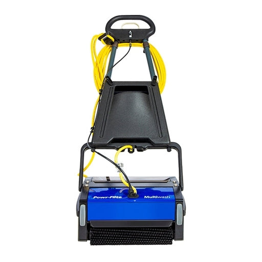 Powr-Flite Pfmw14, Floor Scrubber, 14", 1 Gallon, Electric, Cylindrical, Forward and Reverse - POW-PFMW14