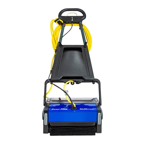 Powr-Flite Pfmw14, Floor Scrubber, 14", 1 Gallon, Electric, Cylindrical, Forward and Reverse - POW-PFMW14