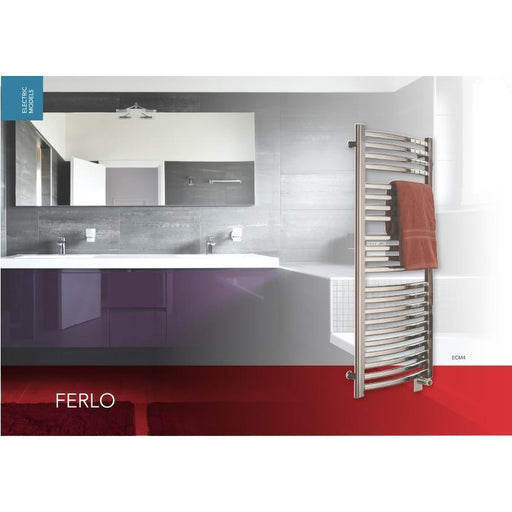 Myson Contemporary Designer FERLO Hardwired Towel Warmer - 24"w x 34"h - ECM2