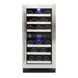 Vinotemp Connoisseur Series Compact Dual-Zone Wine Cooler - EL-WCU113-03