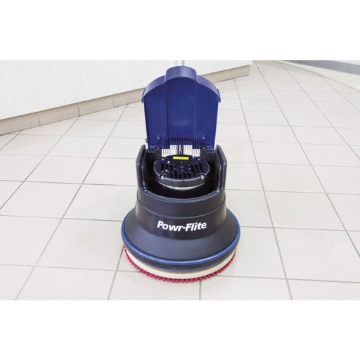 Powr-Flite Millennium, Floor Machine, Low Speed, 17", 109lbs, 175 RPMs, 1.5HP, 50' Cord