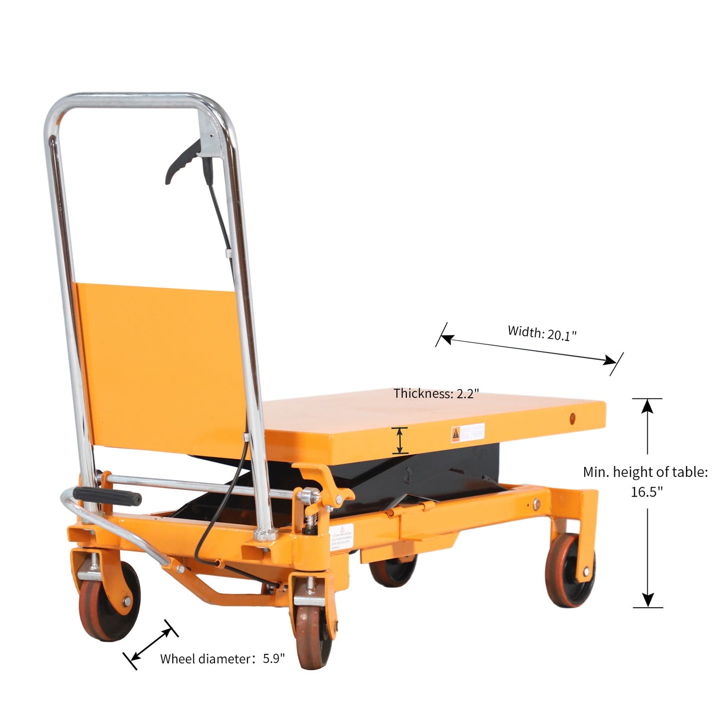 Apollolift Single Scissor Lift Table - A-2005