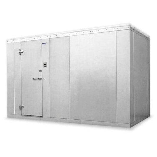 Nor-Lake Fast Trak 12' Wide (Door Side) Remote Outdoor Walk-In Cooler-Freezer Combo 8'7" H - NL121287ODCOMBO