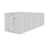 Nor-Lake Fast Trak 12' Wide (Door Side) x 8'4" H Indoor Walk In Cooler w/ Remote Condenser  - NL121284R
