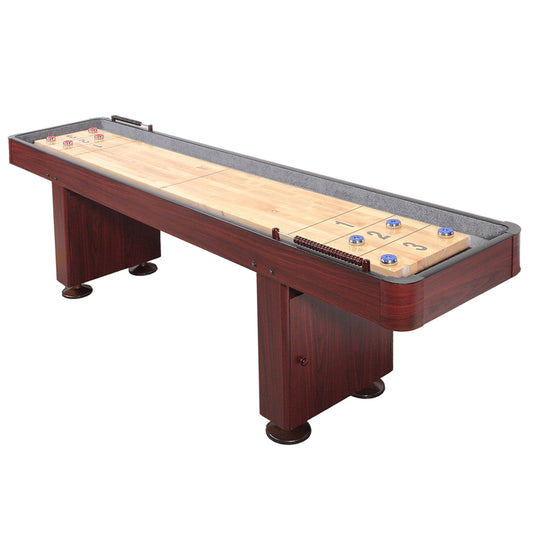 Hathaway Challenger Dark Cherry 12ft Shuffleboard Table  - BG1214