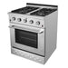 NXR 30" Propane Gas Range and RH3001 Under Cabinet Hood Bundle in Stainless Steel - SC3055LPRHBD