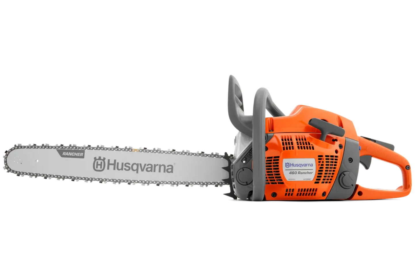 Husqvarna 460 Rancher Chainsaw - 60.3cc Gas Engine with 24in Guide Bar for Farm and Ranch - 970515834