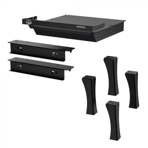 Osburn Black Cast Iron Straight Leg Kit with Ash Drawer for Osburn 3300 Wood Stove - OA10266