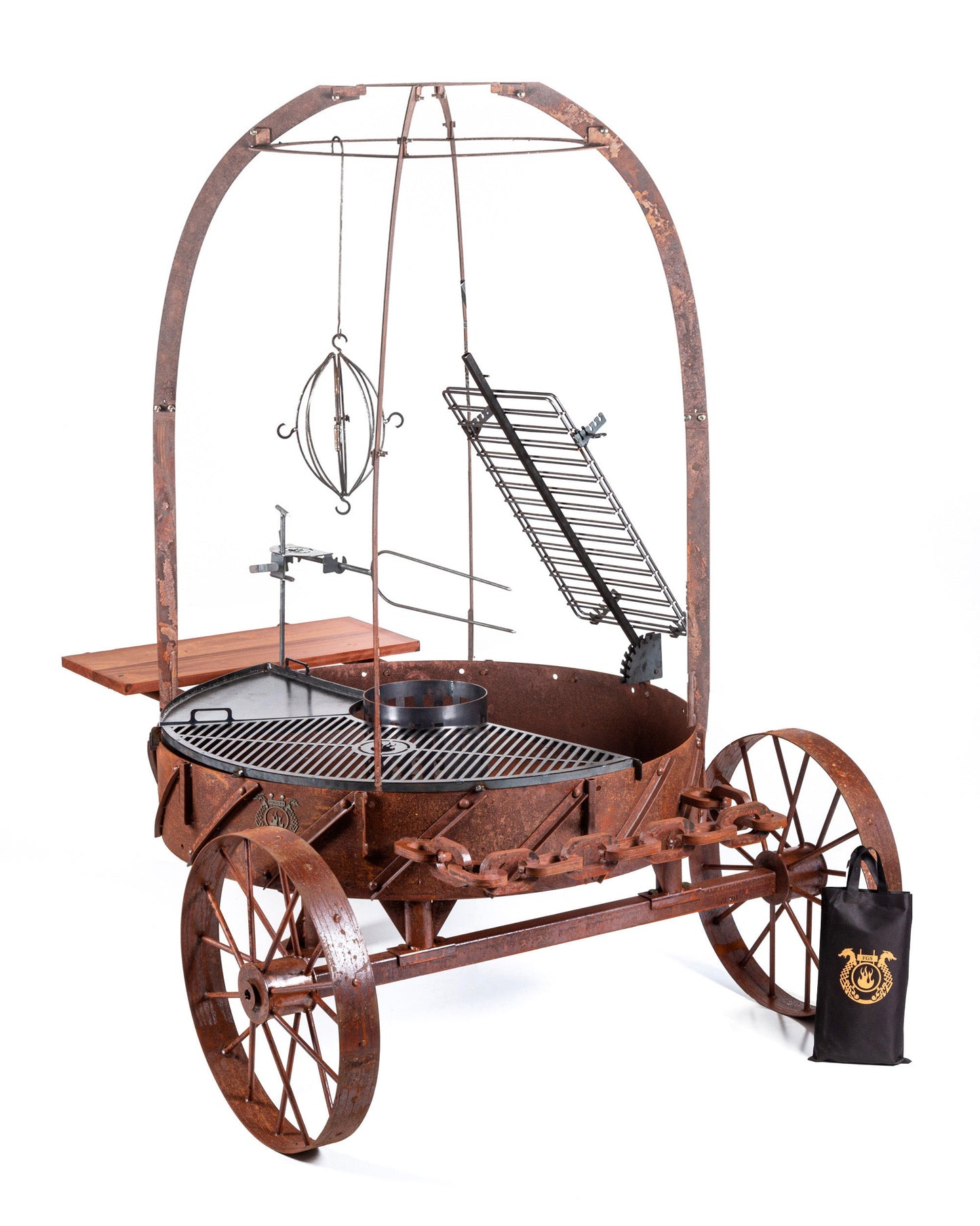 Fogues TX Odin PRO Open Fire Argentine Wood and Charcoal Grill - FJL-ODI-101