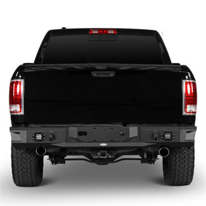 Offroad Aftermarket Rear Bumper w/LED Lights For 2009-2018 Dodge Ram 1500 - Hooke Road - HE.6025-S
