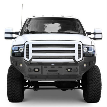 2005-2007 Ford F250 Front Bumper & Rear Bumper - Hooke Road - HE.8505+HE.8504