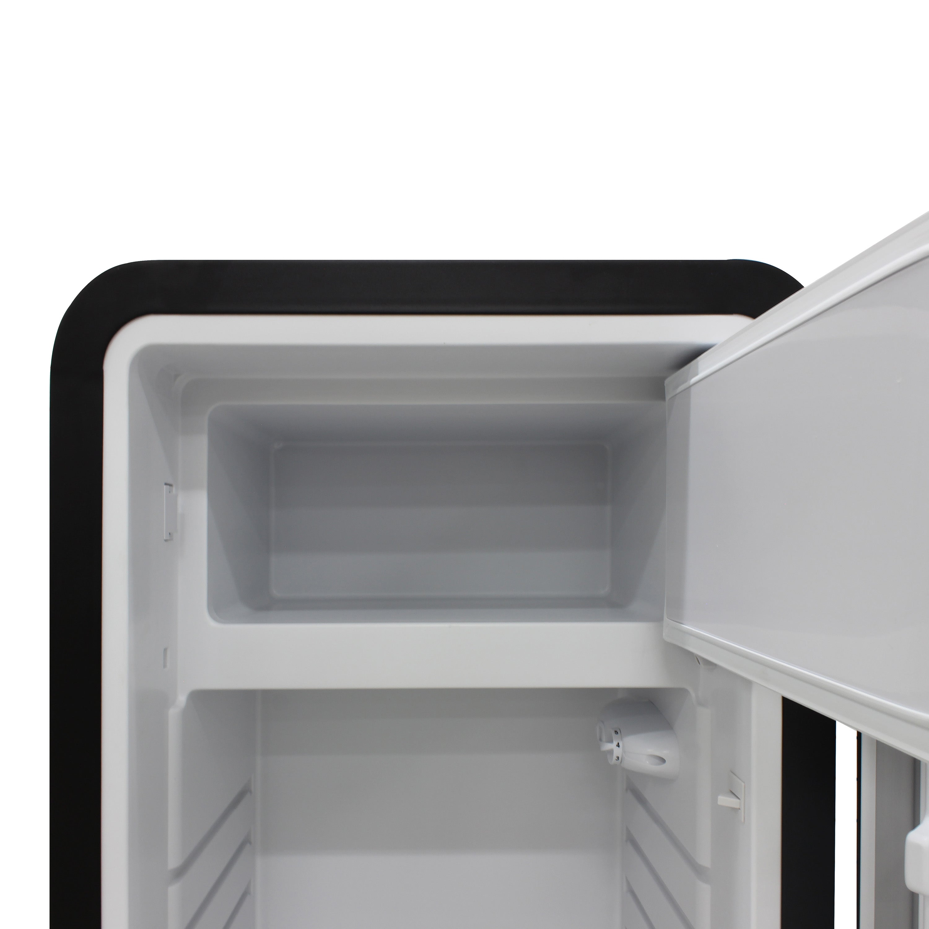 Vinotemp Retro Refrigerator, in Black - BR-RETRO-01-BLK