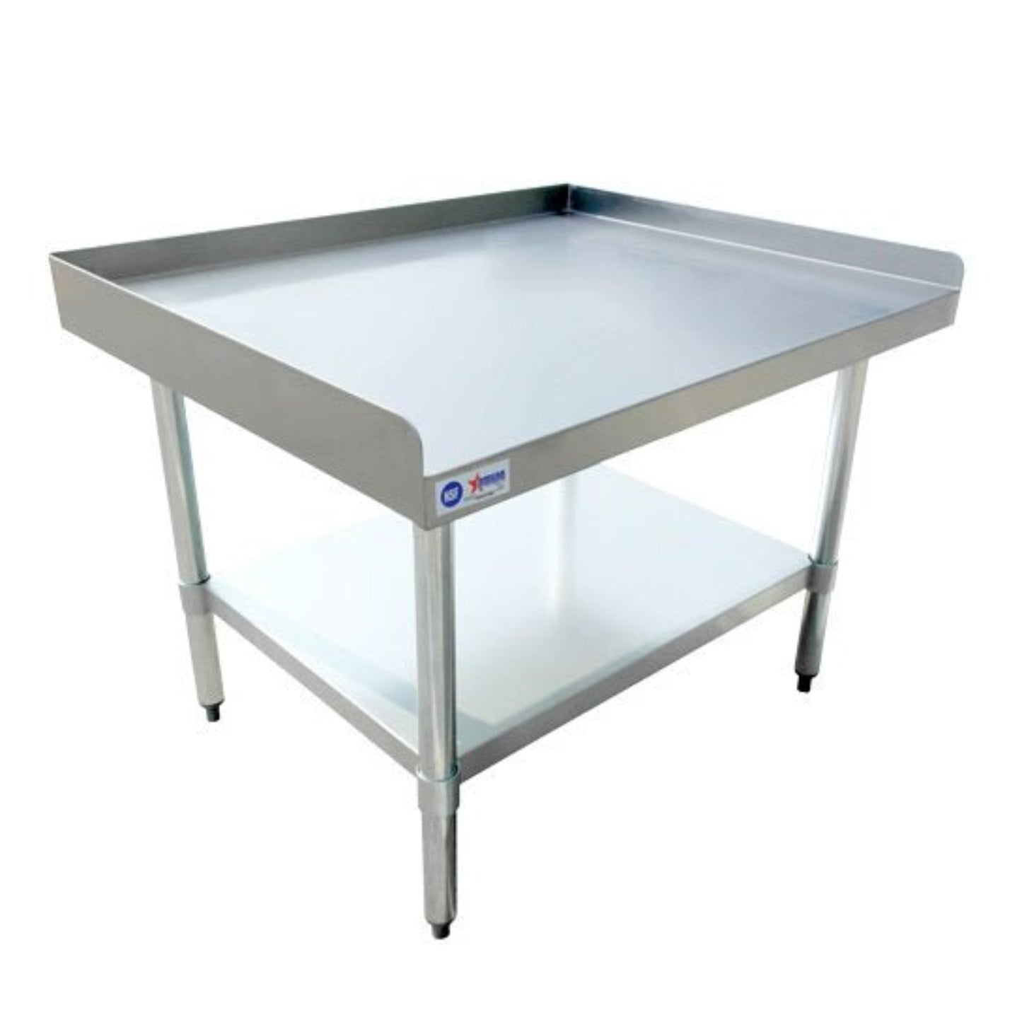 Omcan 18 Gauge Stainless Steel Equipment Stand, 36"W x 30"D - 22059