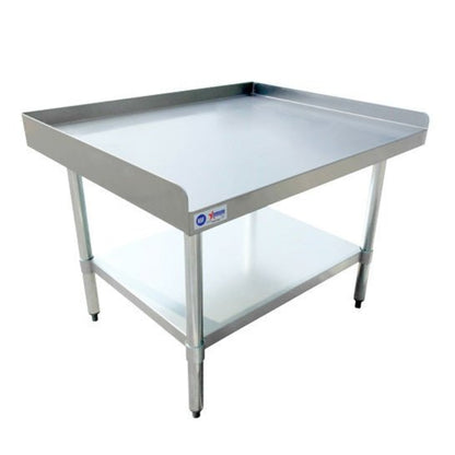 Omcan 18 Gauge Stainless Steel Equipment Stand, 36"W x 30"D - 22059