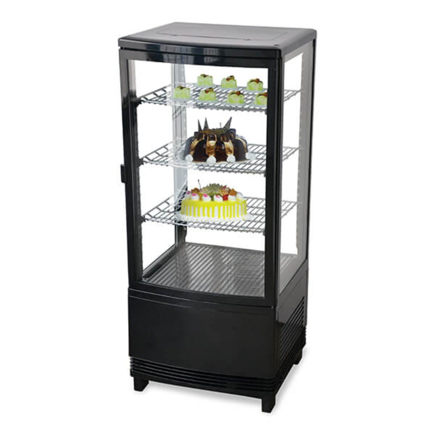Omcan 16" Countertop Refrigerated Display Case - 2.8 Cu. Ft. - 25826