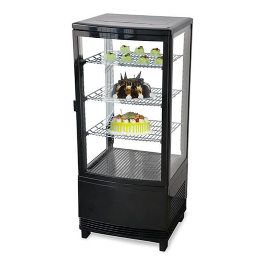Omcan 16" Countertop Refrigerated Display Case - 2.8 Cu. Ft. - 25826