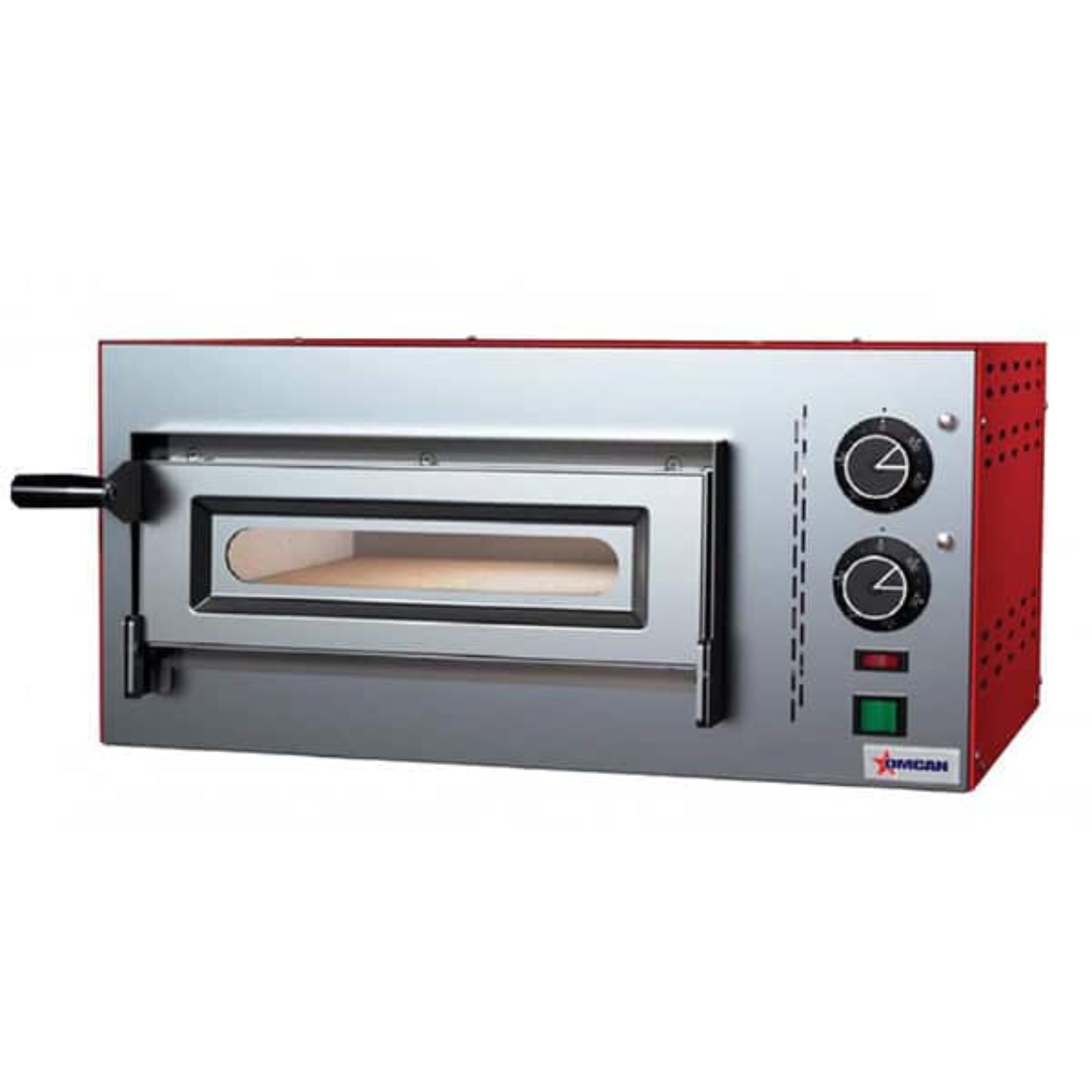 Omcan Pizza Oven Single Chamber Compact Series 2200W - 40633