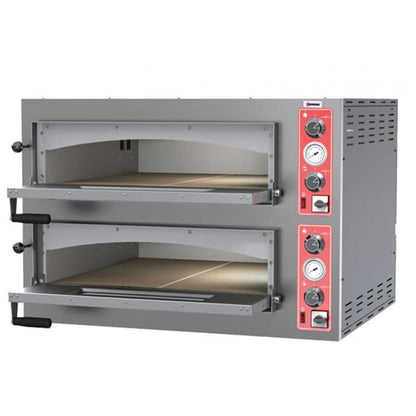 Omcan Pizza Oven Double Chamber Entry Max Series 11,200W (3) Phase - 40636